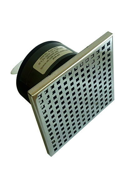 SAKOYA Aspiratör Marin 03, Sessiz, Banyo, Wc, Aspiratörü, Baca Çapı 100 Mm. Geri Tepme Klapeli