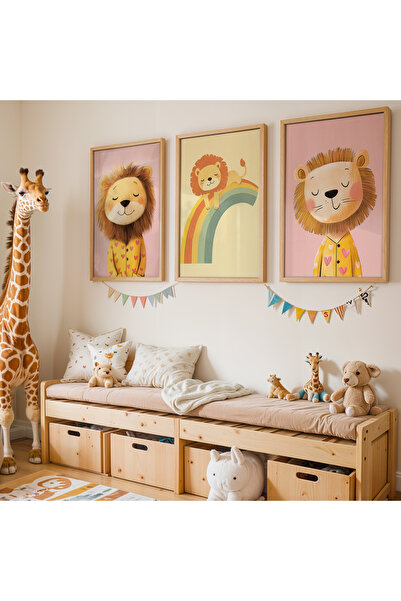 HİGUERA Lions in Pajamas – Πολύχρωμο και διασκεδαστικό σετ ζωγραφικής για παι...