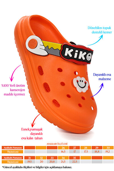 KARAMAZI Printed Eva Plaj Havuz Okul Kreş Kız Çocuk Terlik