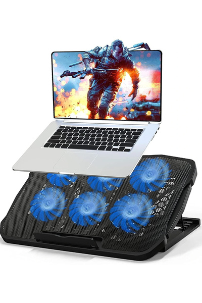DailyTech 15.6 Inç 6 Fanlı Dizüstü Sessiz Laptop Soğutucu Standı