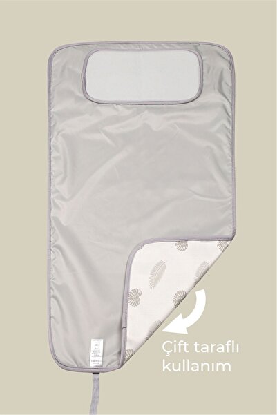 HAMUR Anne Bebek Bakım Örtüsü Alez Yenidoğan Alt Açma Değiştirme Melis Organizer Pedi Minderi Çift Taraflı