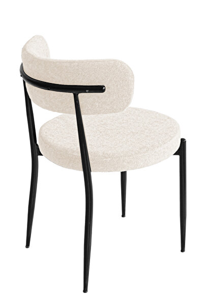 TATAR 1 ADET ELİSA MUTFAK BALKON SALON SANDALYESİ TEDY KUMAŞ