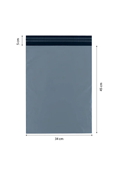 KARTALLAR ETİKET Cepsiz Kargo Poşeti 100 Adet 35x45+ 5 Cm