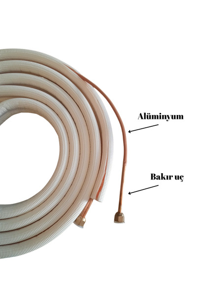 Ottocool Klima Montaj Kiti Bağlantı Borusu 1/4-3/8  5M