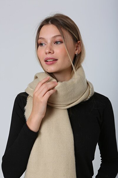 FELLMENS Unisex Beige Thick Scarf Soft Shawl