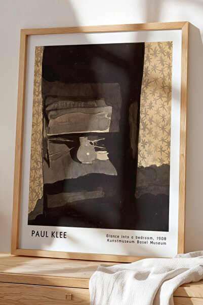 Opak Design Paul Klee - Μοντέρνα Αποτυπώματα Πινέλων - Ζωγραφική Τοίχου με Ξύ...