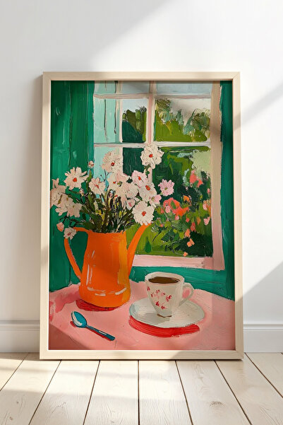 Opak Design Πολύχρωμο Flower Bouquet Art Print Τέχνη τοίχου Ζωγραφική τοίχου ...