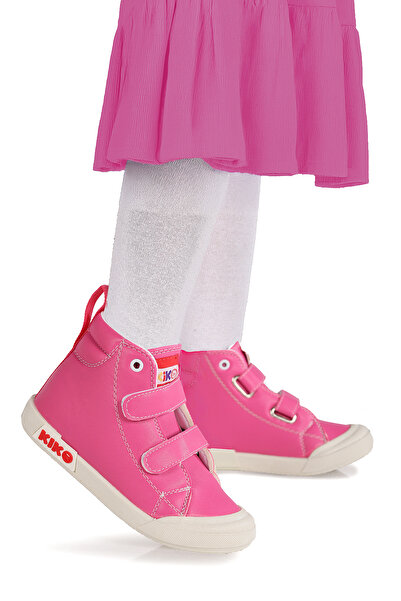 Kiko Kids Garf Günlük Cırtlı Kız Çocuk Bot Ayakkabı
