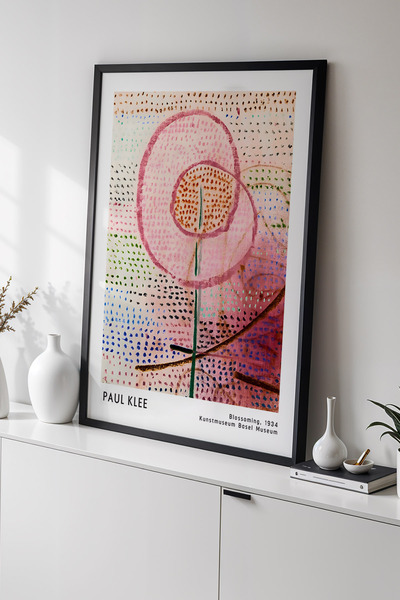 Opak Design Paul Klee - Συμφωνία των χρωμάτων - Πίνακας τοίχου με ξύλινο πλαίσιο