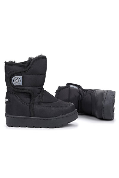 Genel Markalar Karamazı Soth Cırtlı Erkek/Kız Bebe Kar Bot Ayakkabı