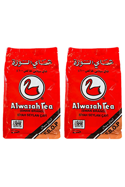 ALWAZAH TEA (SWAN BRAND) Pure Ceylon Tea 400 gr x 2 Dökme Çay