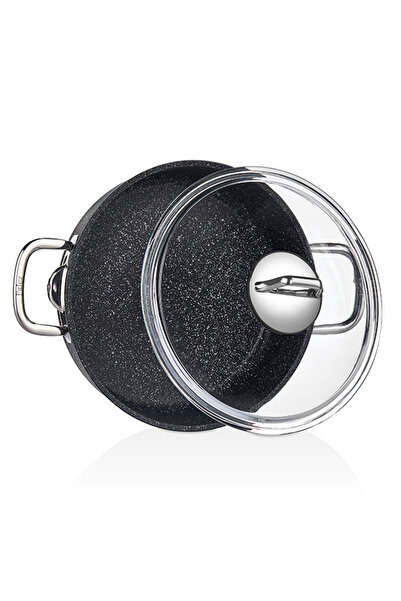 FALEZ Blackline 32 Cm Karnıyarık Tencere BLN3072