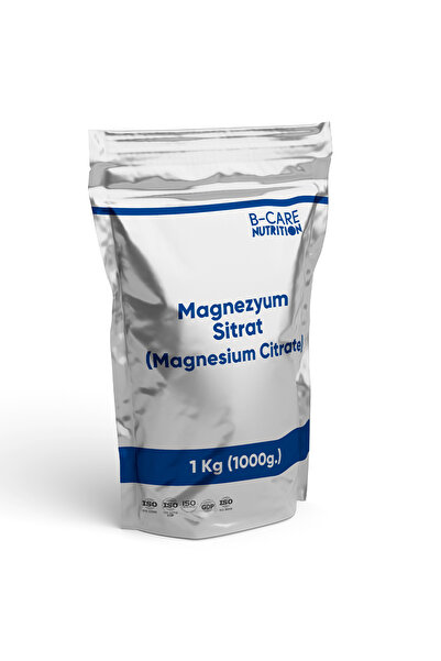 B-CARE NUTRITION Magnezyum Sitrat (Magnesium Citrate) Toz 1 Kg