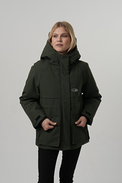 PIQUE Жіночий пальто з капюшоном Водовідштовхувальний Вітрозахисний Жіночий пальто