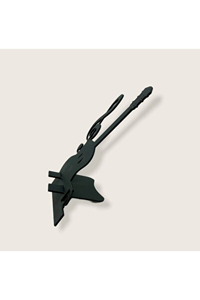 RetroLazer Ahşap Telefon Tutucu Şarj Standı Gitar Melodi