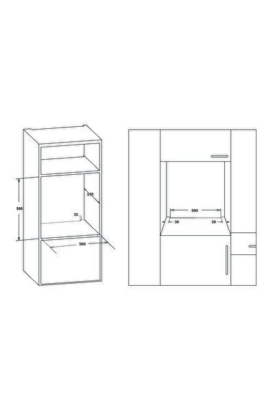 Samus Built-in oven SC617EXV, Electric, 58 L, 7 functions, Grill, Fan