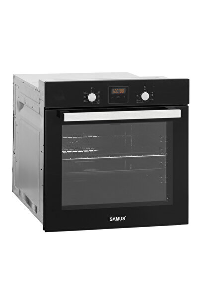 Samus Built-in oven SC639CEGV, 62 L, 6 functions, 2200 W, Energy class A, Black