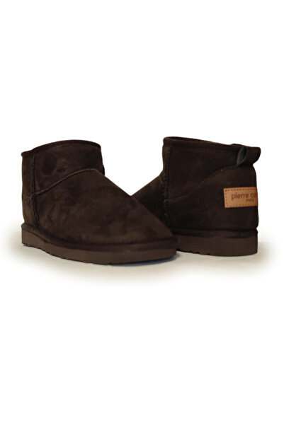 Pierre Cardin Pc-52126 İçi Sıcak Peluş Kürk Tüylü Kahve Günlük Kadın Bot