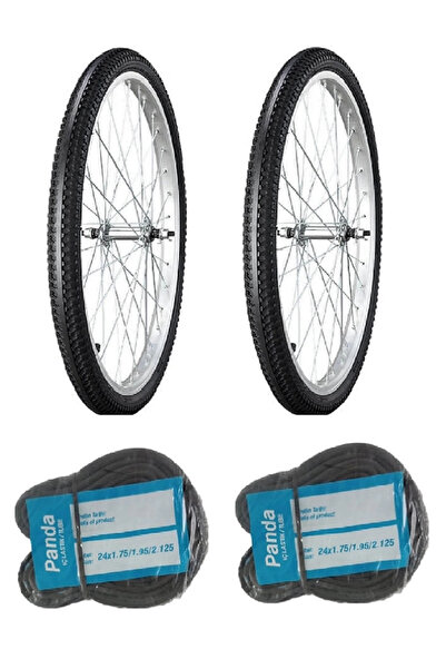IRC 24 Jant 24x1.90 B-727 Bisiklet Dış Lastiği X 2 Adet + Panda İç Lastik Seti