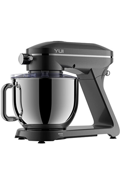 Yui Easy Chef M129 1800w Güçlü Döküm Metal Stand Mikser Demir Gri