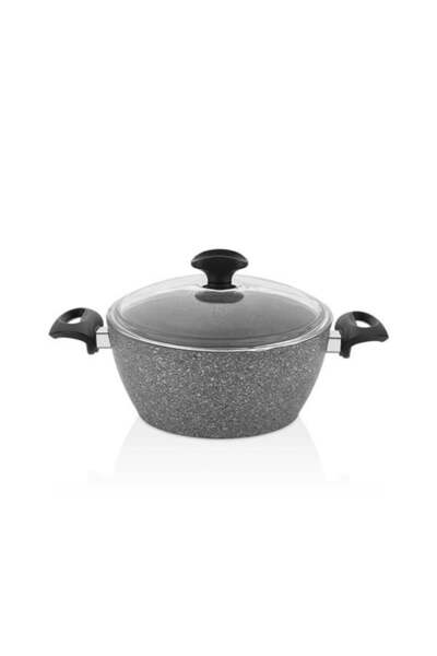 FALEZ Cost 20 cm Granite Deep Pot