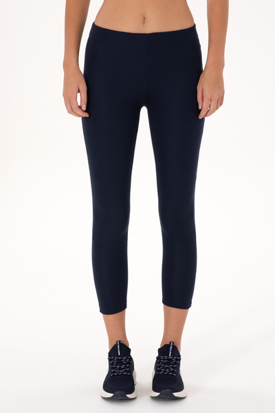 U.S. Polo Assn. Γυναικείο κολάν φόρμας σε μπλε ναυτικό χρώμα -VR033