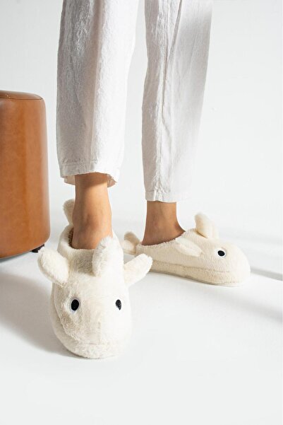 SWORD Παντόφλες με κέντημα καρχαρία |   Χειμερινές Παντόφλες Σπιτιού Unisex |   Αντιολισθητική σόλα