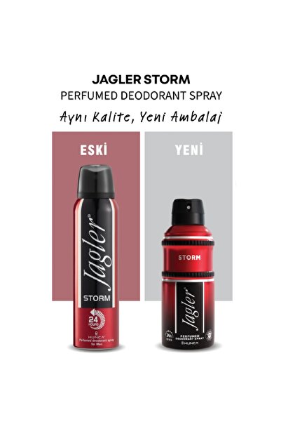 Jagler Deodorant For Men Storm 150 ml