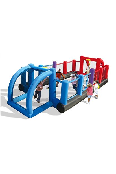 Happy Hop Multisport inflatable mattress, football, volleyball or basketball field