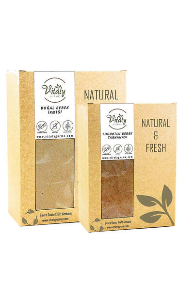 Vitaly Gurme Bebek İrmiği 500 gr + Yoğurtlu Tarhana 200 gr – Sağlıklı Ek Gıda...