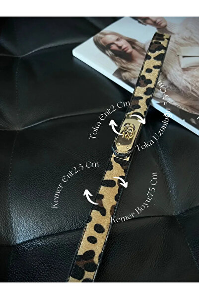 Fiori Curea de pantaloni cu cataramă de blocare elastică subțire pentru femei...