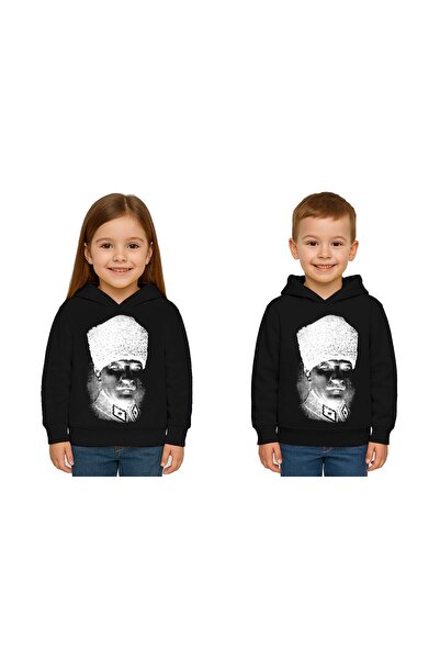 SEDİRLİ سويت شيرت بقلنسوة للجنسين من يو إن إكس يونيسكس، 19 مايو، 29 أكتوبر، 23 أبريل، 10 نوفمبر، أتاتورك للأطفال