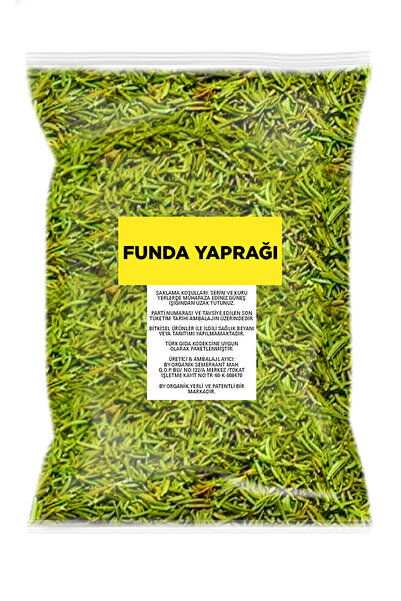 BY ORGANİK Funda Yaprağı 255 gr ( Doğal Kurutulmuş, Elenmiş )