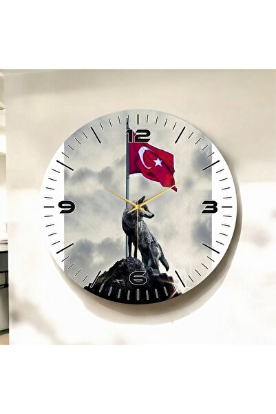 AA Shop Renkli Baskı Türk Bayrağı ve Bozkurt Desenli Sayılı Yılbaşı Hediyelik...