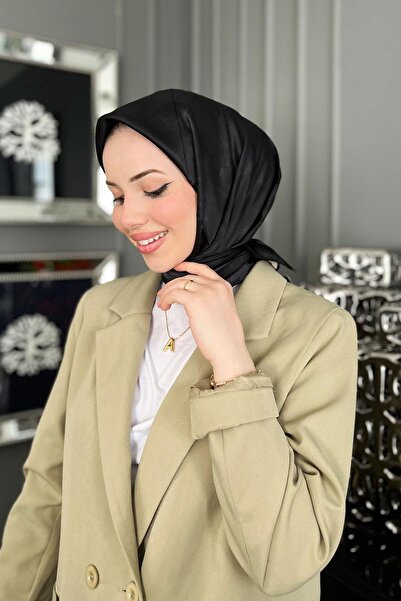 Aker Шовковий шарф - 8783757-311 - Камінь Сура - Чорний