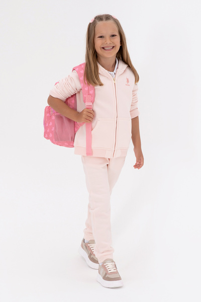 U.S. Polo Assn. Kız Çocuk Açık Pembe Şardonlu Jogger Eşofman Altı 50316914-VR078