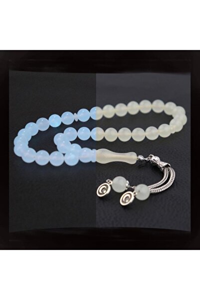 PİGADO Ροζάριο με διπλή φούντα σε σχήμα σφαίρας που λάμπει στο σκοτάδι