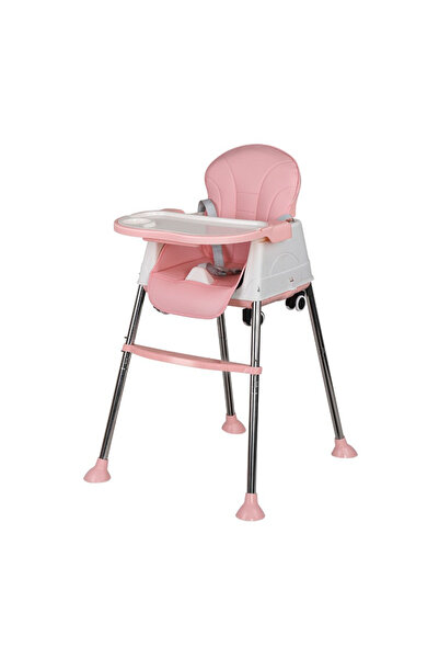 Toyska 3 in 1 Multifunctional Folding Table Chair, Height Adjustment, Pink