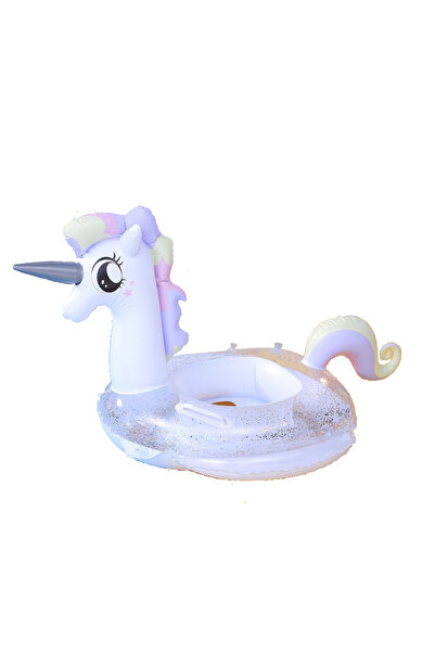 Toyska Colac de inot copii model Ponei, 85 cm, multicolor