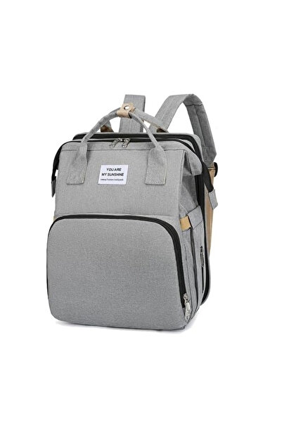 Toyska Πολυλειτουργικό Σακίδιο Πλάτης για Μαμάδες με Πτυσσόμενη Κούνια και Βά...