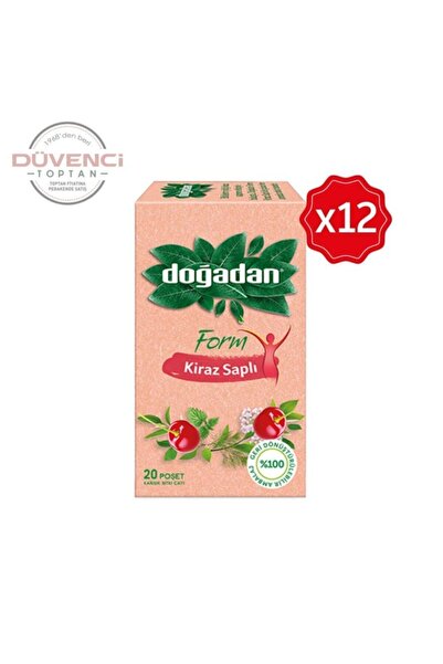 Doğadan Form Kiraz Saplı Karışık Bitki Çayı 20'li X 12 Adet