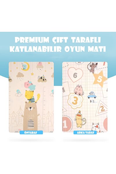 İnfant Hobby My Numbers Premium Katlanabilir Oyun Matı Extra Large (ÖZEL TAŞIMA ÇANTALI)