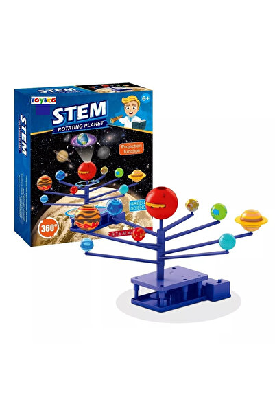 Toyska Educational game Solar System with projections DIY Kit, STEM, multicolor
