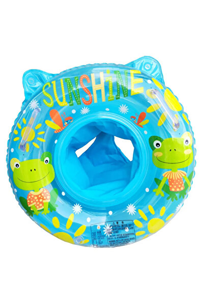 Toyska Colac cu chilotel si manere pentru bebelusi Broscuta, albastru