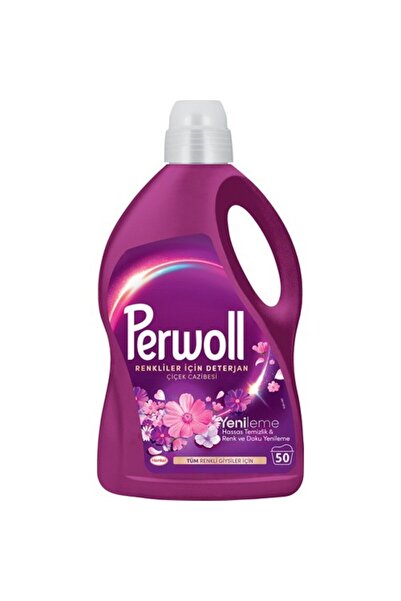 Perwoll Çiçek Cazibesi Hassas Bakım & Yenileme Sıvı Çamaşır Deterjanı 2.75 L (50 Yıkama)