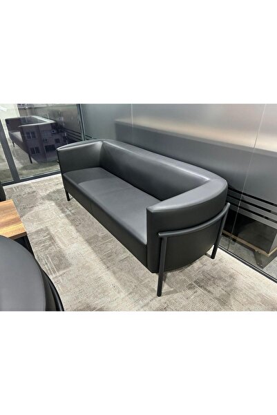 ENG OFİS MOBİLYALARI WİNGS 3 LÜ DERİ KANEPE ÜSGT SEGMENT