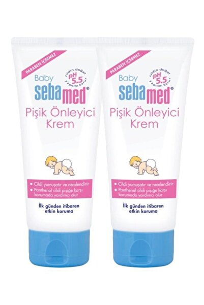 Sebamed Baby Diaper Area Care Cream 100 ml X2 Pieces