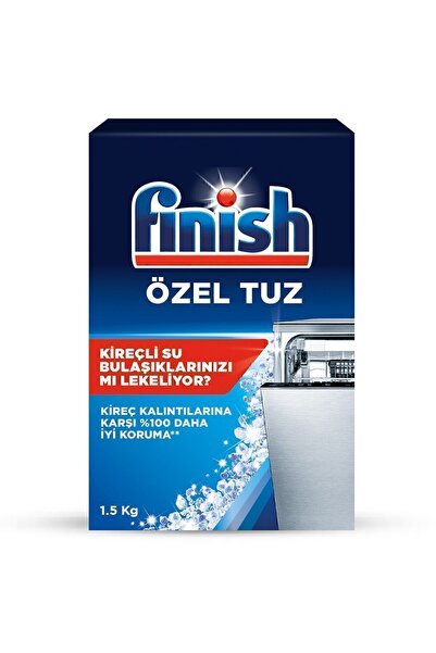 Finish Bulaşık Makinesi Tuzu Kireç Kalıntılarına Karşı Koruyucu 1500 Gram 1 Adet