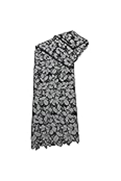 Generic دانتيل جيبر فاخر عالي الجودة بطول 5 ياردات مع حجر تطريز جميل SV (بني فاتح) 01