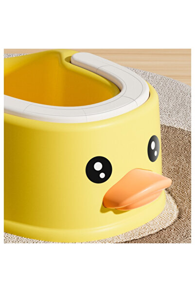 Toyska Children's Potty, Portable, Duck Design, Non-Toxic, Removable Compartment, Yellow